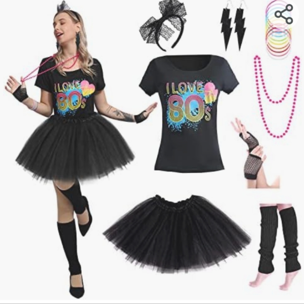 NWT 80's Costume